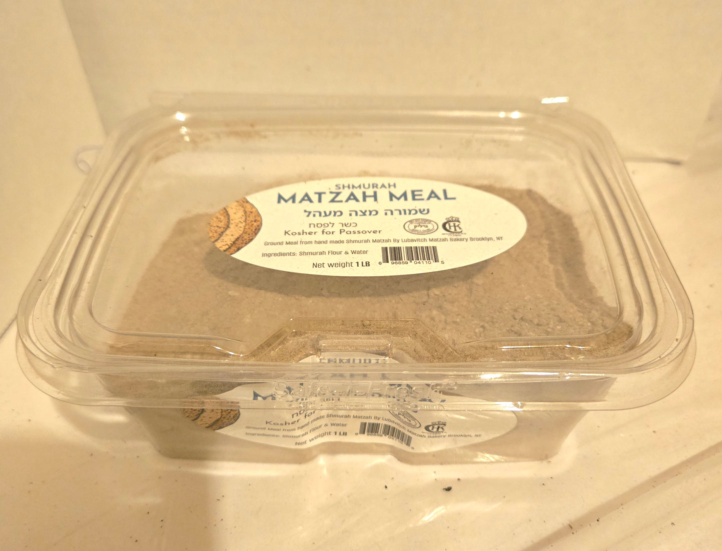 1 LB Ground Shmurah Matzah Meal